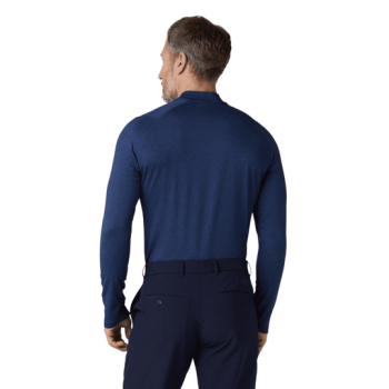 Baselayer à col ras du cou True Navy Heather Homme