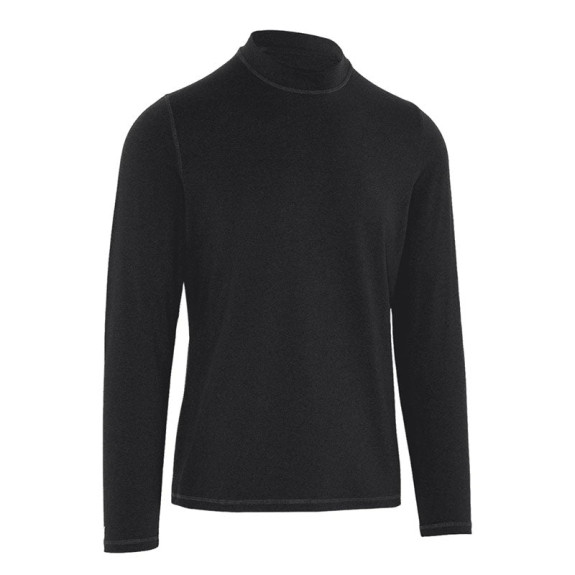 Baselayer à col ras du cou Ebony Heather Homme