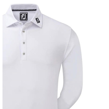 Polo ML Thermocool Blanc Homme Polo ML Thermocool Blanc Homme