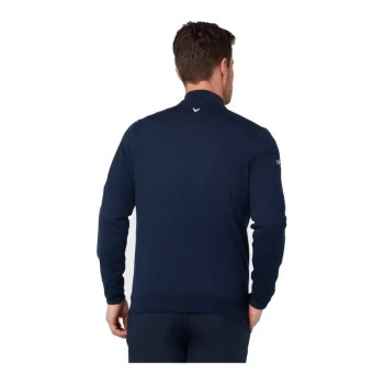 Pull 1/4 Zip Windstopper Navy Blue Homme