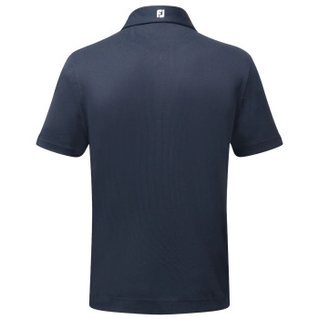 Polo Piqué Solid  Marine Homme Polo Piqué Solid  Marine Homme