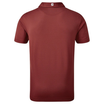 Polo Piqué Uni Bordeaux Homme Polo Piqué Uni Bordeaux Homme