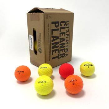 24 Balles de golf Couleurs Reconditionnées Grade B