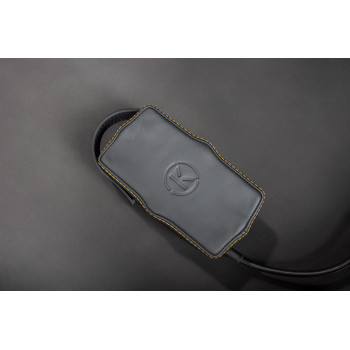 Housse de batterie cuir noir pour chariot K1, K3, K5, K7