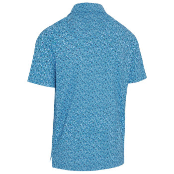 Polo Novelty Confetti Cendre Blue Homme 2