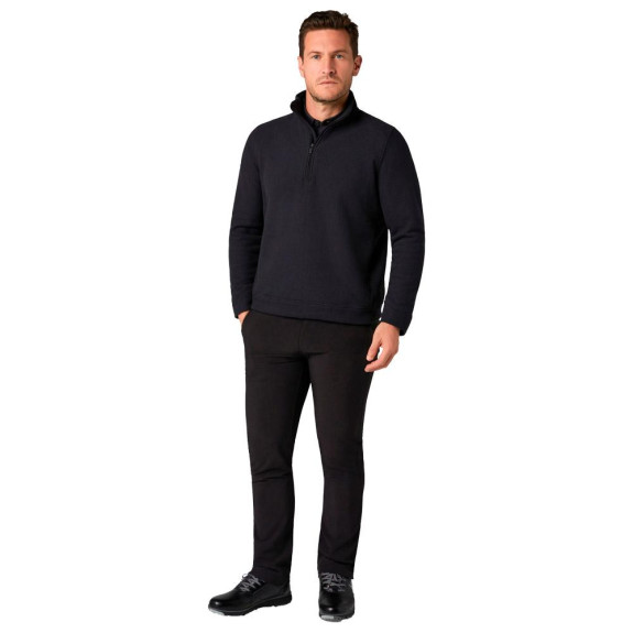 Pull 1/4 Zip Long Sleeve Waffle Caviar Homme