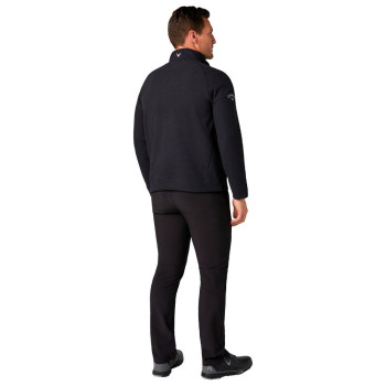 Pull 1/4 Zip Long Sleeve Waffle Caviar Homme