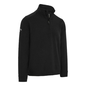 Pull 1/4 Zip Long Sleeve Waffle Caviar Homme