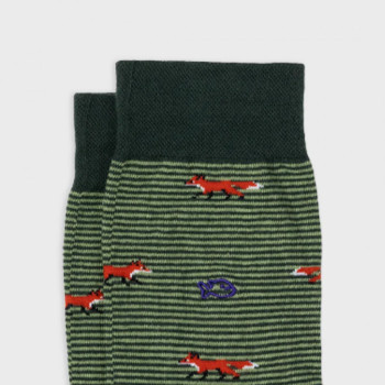 Chaussettes Motifs Renard Homme 2