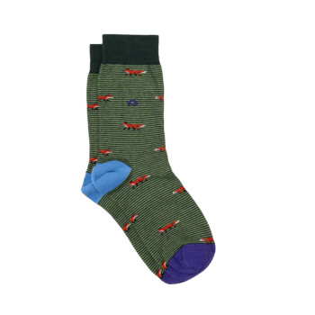 Chaussettes Motifs Renard Homme