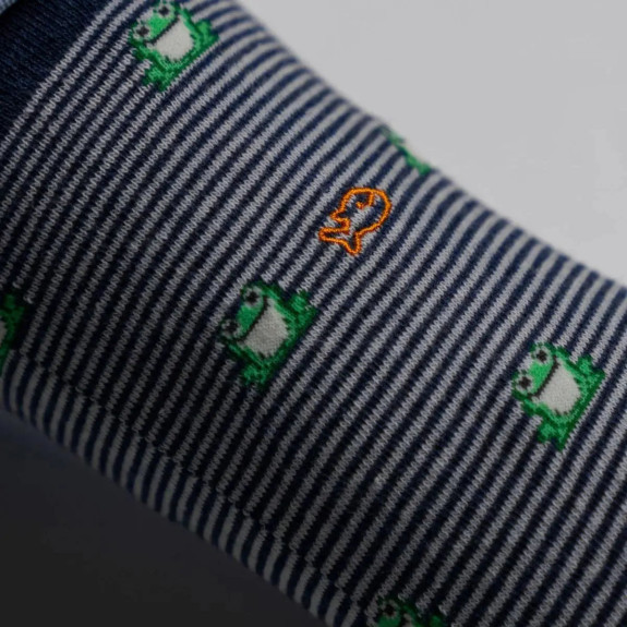 Chaussettes Motifs Grenouille Homme