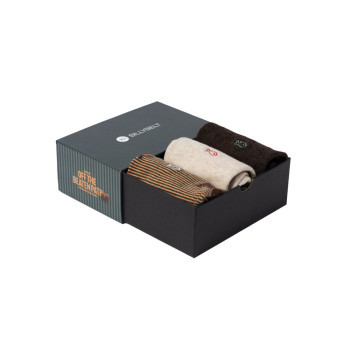 Coffret 3 chaussettes Off the beaten path Homme