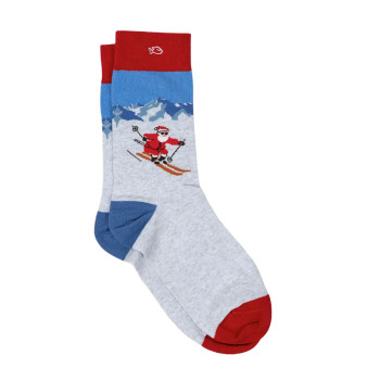 Chaussettes Motifs Crazy Snow Homme