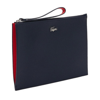 Pochette Anna en toile enduite piquée B50