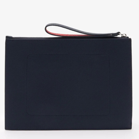 Pochette Anna en toile enduite piquée B50