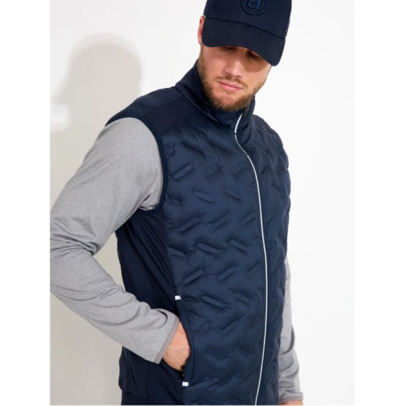 Veste Hybride Sans Manches Portrush Navy Homme