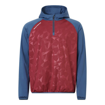 Hoodie hybrid Kingsbarns Cranberry Homme