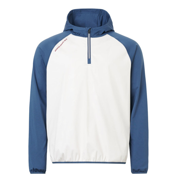 Hoodie hybrid Kingsbarns Steelblue Homme