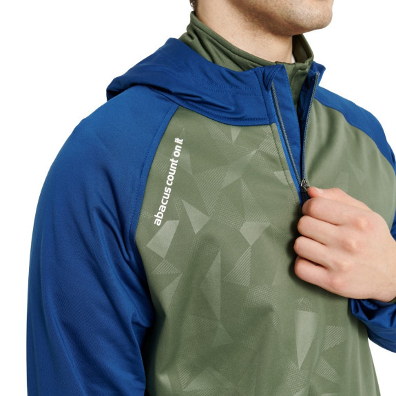 Hoodie hybrid Kingsbarns Forest Homme