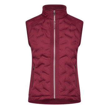 Veste Hybride Sans Manches Portrush Cranberry Femme