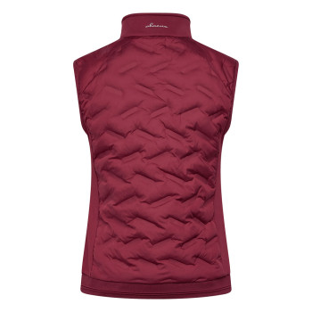 Veste Hybride Sans Manches Portrush Cranberry Femme