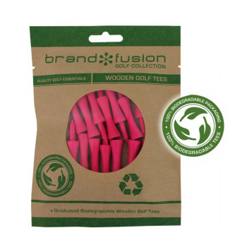 20 Tees Bois Rose 57mm