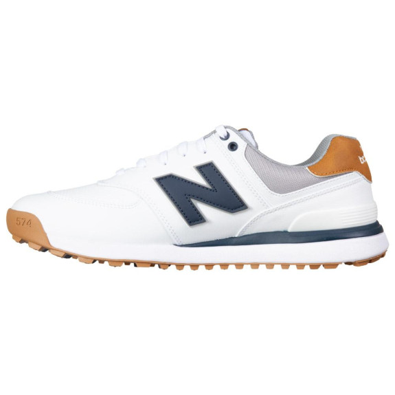 574 Greens V2 Blanc Navy Homme