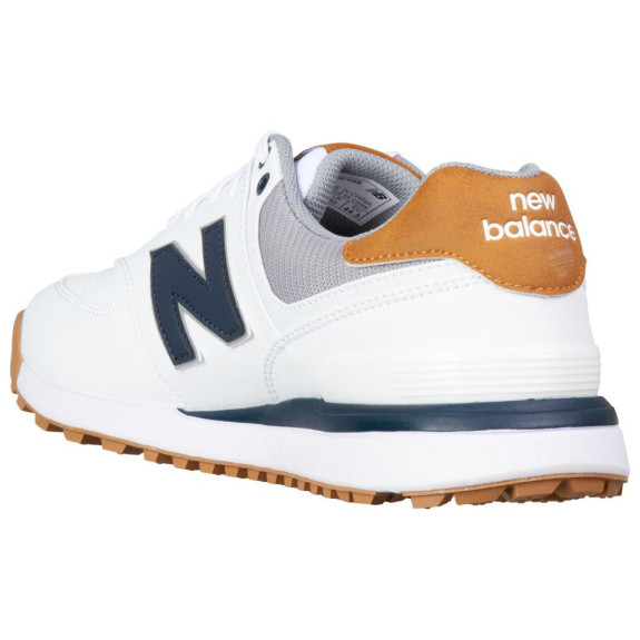 574 Greens V2 Blanc Navy Homme