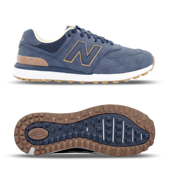 574 Greens V2 Navy Gum Homme