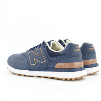 574 Greens V2 Navy Gum Homme