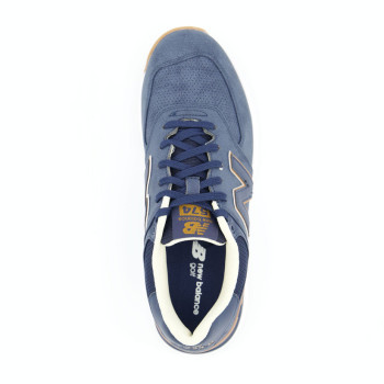 574 Greens V2 Navy Gum Homme