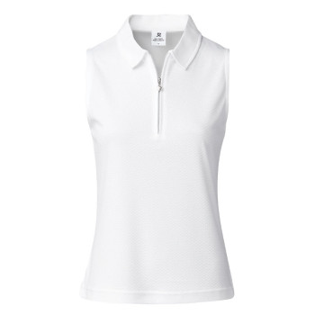 Polo sans manches Peoria White Femme