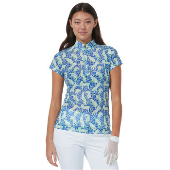Polo Breeze Nautical Blue Femme