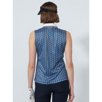 Polo sans manches Twisted Geo Femme 2