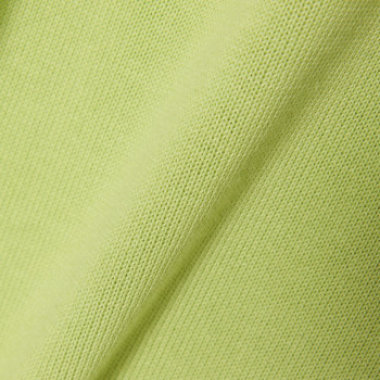 Pull Col V Vert Homme