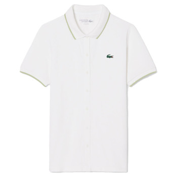 Polo Golf thermorégulateur Petit Piqué Blanc Femme