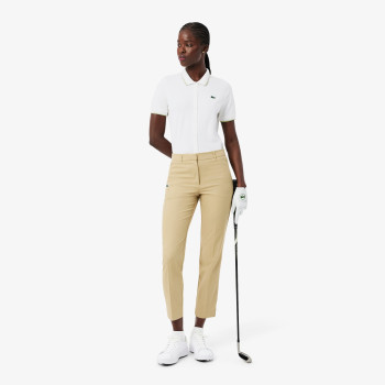 Polo Golf thermorégulateur Petit Piqué Blanc Femme