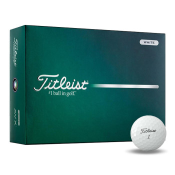 12 Balles de golf AVX White