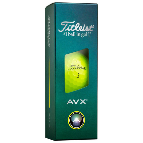 12 Balles de golf AVX Yellow