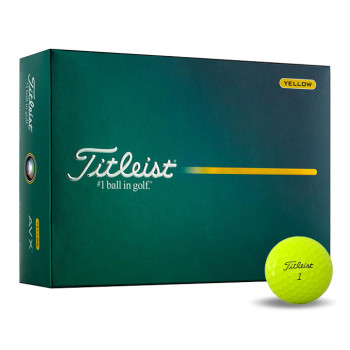 12 Balles de golf AVX Yellow