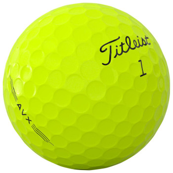 12 Balles de golf AVX Yellow 2