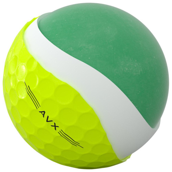 12 Balles de golf AVX Yellow