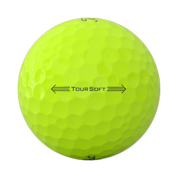 12 Balles de golf Tour Soft Yellow