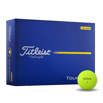 12 Balles de golf Tour Soft Yellow