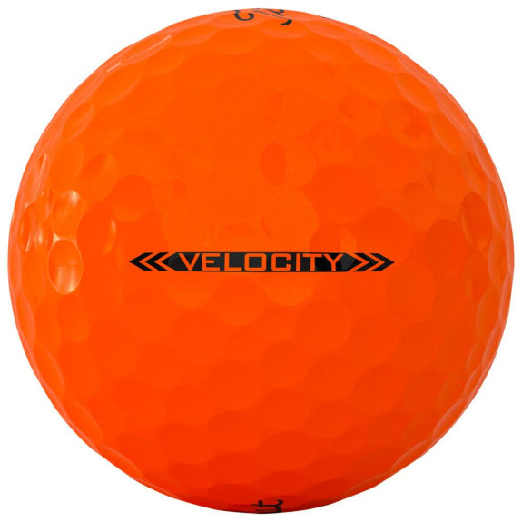 12 Balles de golf Velocity 4 Orange