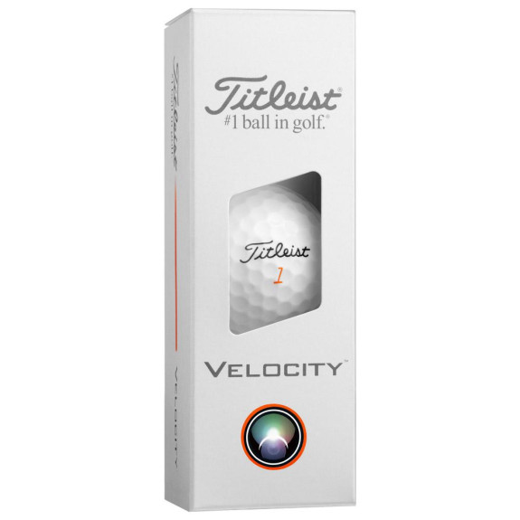 12 Balles de golf Velocity White