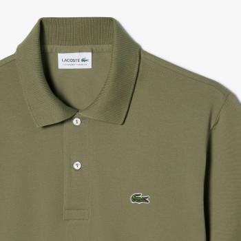 Polo L.12.12 LIGHT classic fit Vert Kaki Homme