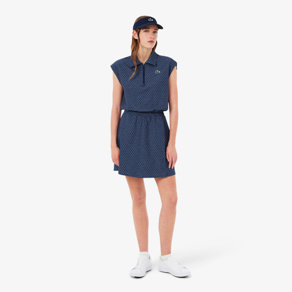 Robe Golf Ultra Dry stretch imprimé Navy Femme