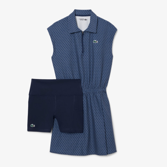 Robe Golf Ultra Dry stretch imprimé Navy Femme
