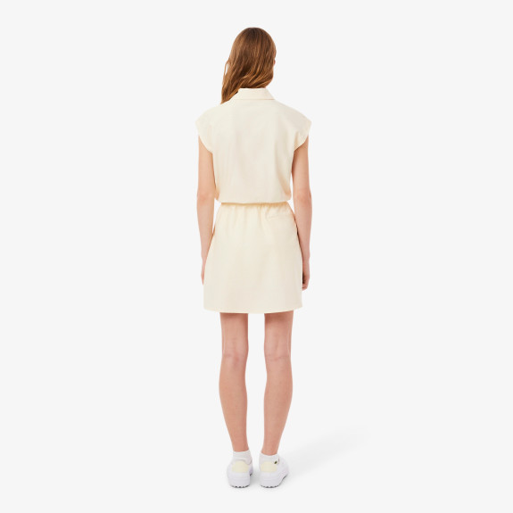 Robe Golf Ultra Dry stretch imprimé Beige Femme